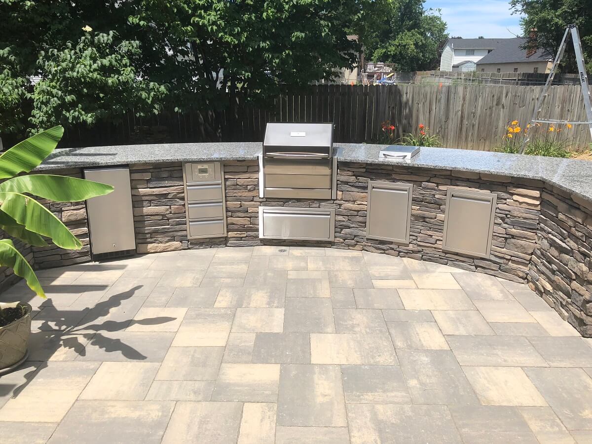 outdoor kitchen in Pickerington, OH